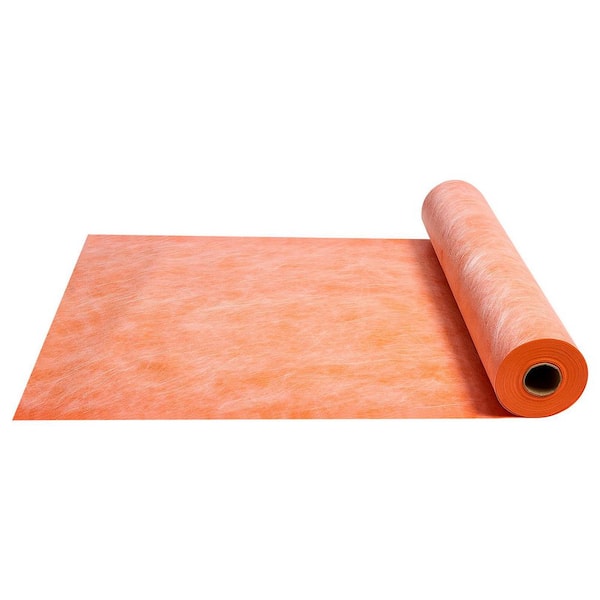 Waterproof Membrane 39.36 in. W x 99.1 ft. Tile Membrane, 20 Mil Thickness Polyethylene Fabric Roll Shower Kit
