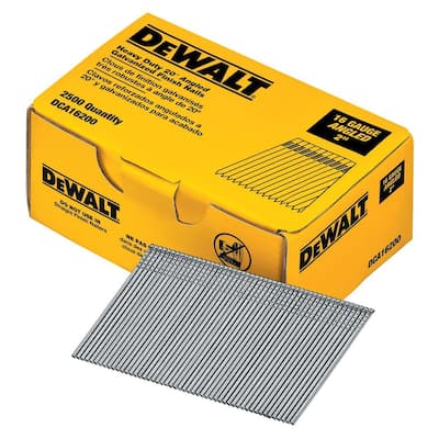 2 in. 16-Gauge Angled Finish Nails (2500 Pack)