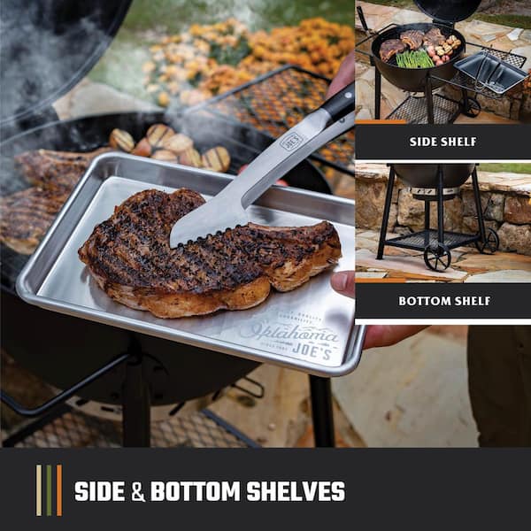 OKLAHOMA JOE'S Blackjack 21.5 in. Heavy-Duty Kettle Charcoal Grill