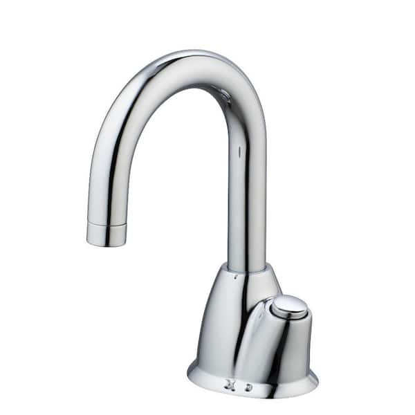 InSinkErator Invite HOT100 Series Instant Hot Water Dispenser Tank with  1-Handle 6.25 in. Faucet in Chrome H-HOT100C-SS - The Home Depot