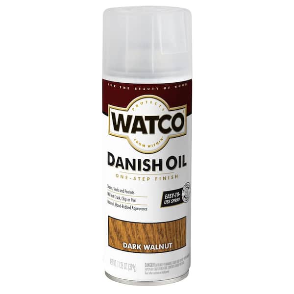 11.25 Dark Walnut Danish Oil Spray Paint