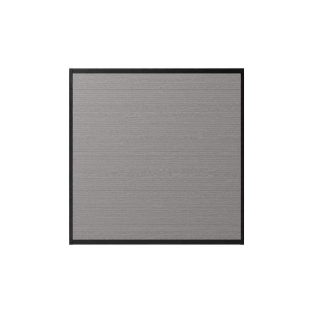 6 ft. H x 6 ft. W No Dig Edgewood Slate Grey Composite Privacy Fence Panel price history on PriceWatchPro