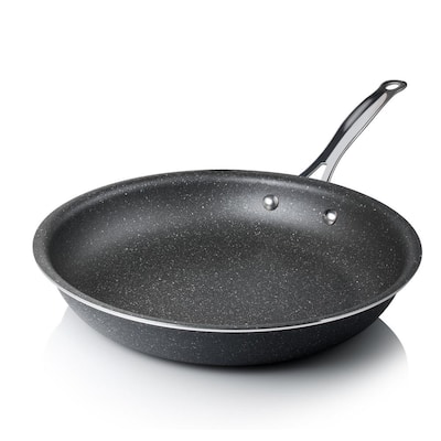12 in. Aluminum Ultra-Durable Non-Stick Diamond Infused Round Fry Pan
