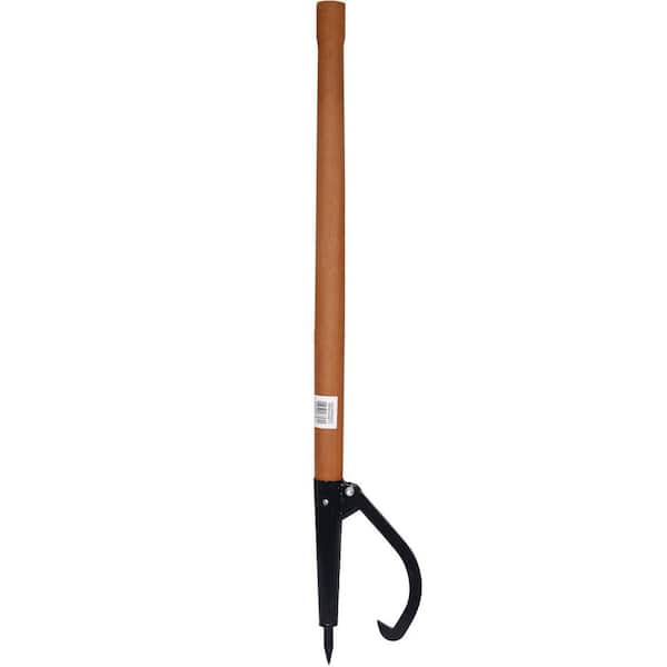 49 in. Log Peavy Wood Loging Tool, Log Roller Tool Loging Cant Hook Wooden Handle