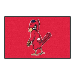 St. Louis Cardinals Red 1 ft. 7 in. x 2 ft. 6 in. Starter Area Rug