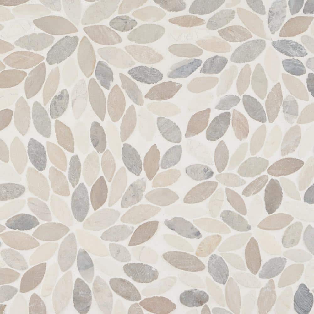 Ivy Hill Tile Countryside Flower Light Blend 11.81 in. x 11.81 in. Natural  Stone Floor and Wall Mosaic Tile (0.97 sq. ft./Each) EXT3RD107419 - The 