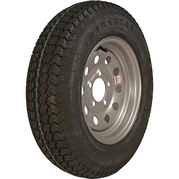 LOADSTAR ST205/75D-14 K550 BIAS 1760 lb. Load Capacity Chrome 14 in. Bias Tire and Wheel Assembly