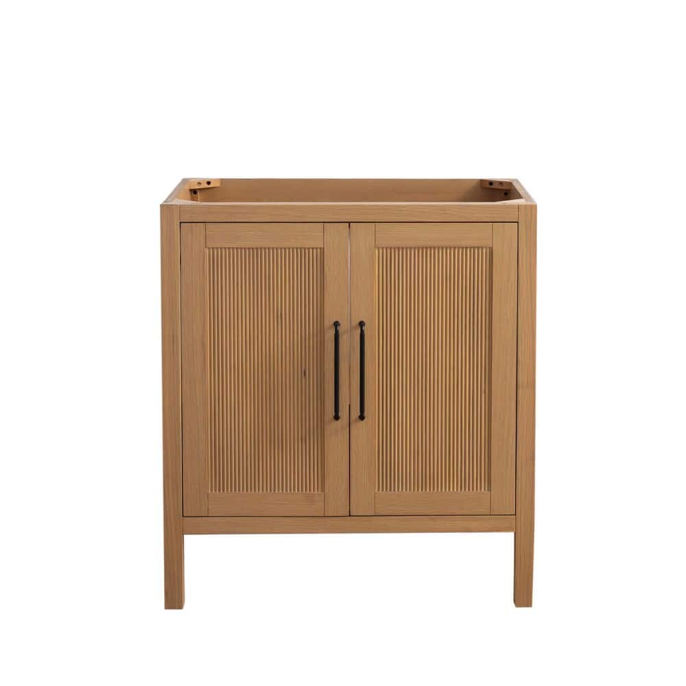 Balboa Collection 30 in. W x 21.5 in. L Walnut Bath Vanity Cabinet without Top in Brown price history on PriceWatchPro