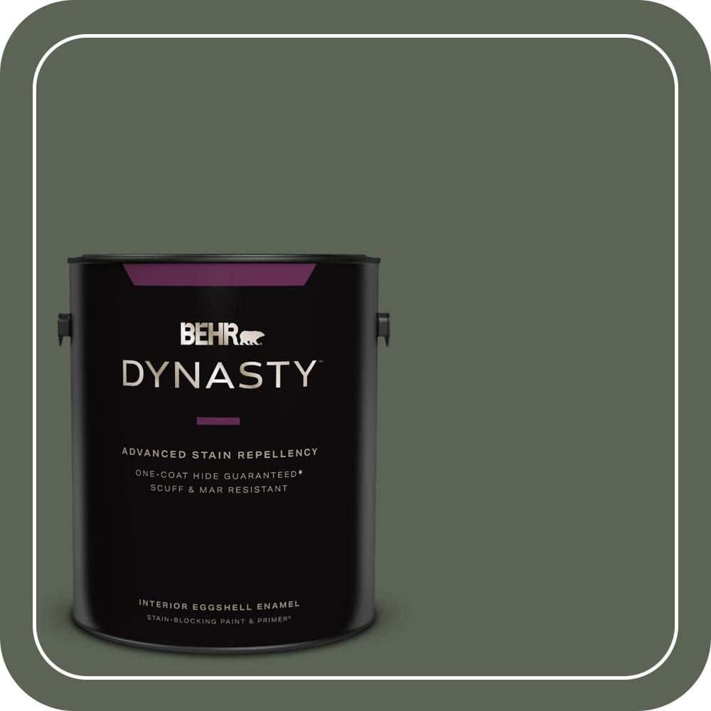1 gal. #T13-16 Pine Cone Pass Eggshell Enamel Interior Stain-Blocking Paint & Primer price history on PriceWatchPro