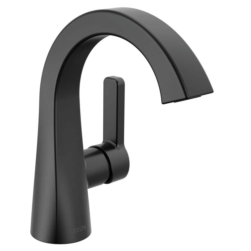 Delta Lineax Single Handle Single Hole Bathroom Sink Faucet in