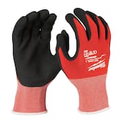 2X-Large Red Nitrile Level 1 Cut Resistant Dipped Work Gloves (30-Pack)