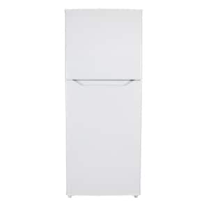 10.1 cu. ft. Top Freezer Refrigerator in White Counter Depth