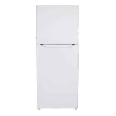 10.1 cu. ft. Top Freezer Refrigerator in White Counter Depth
