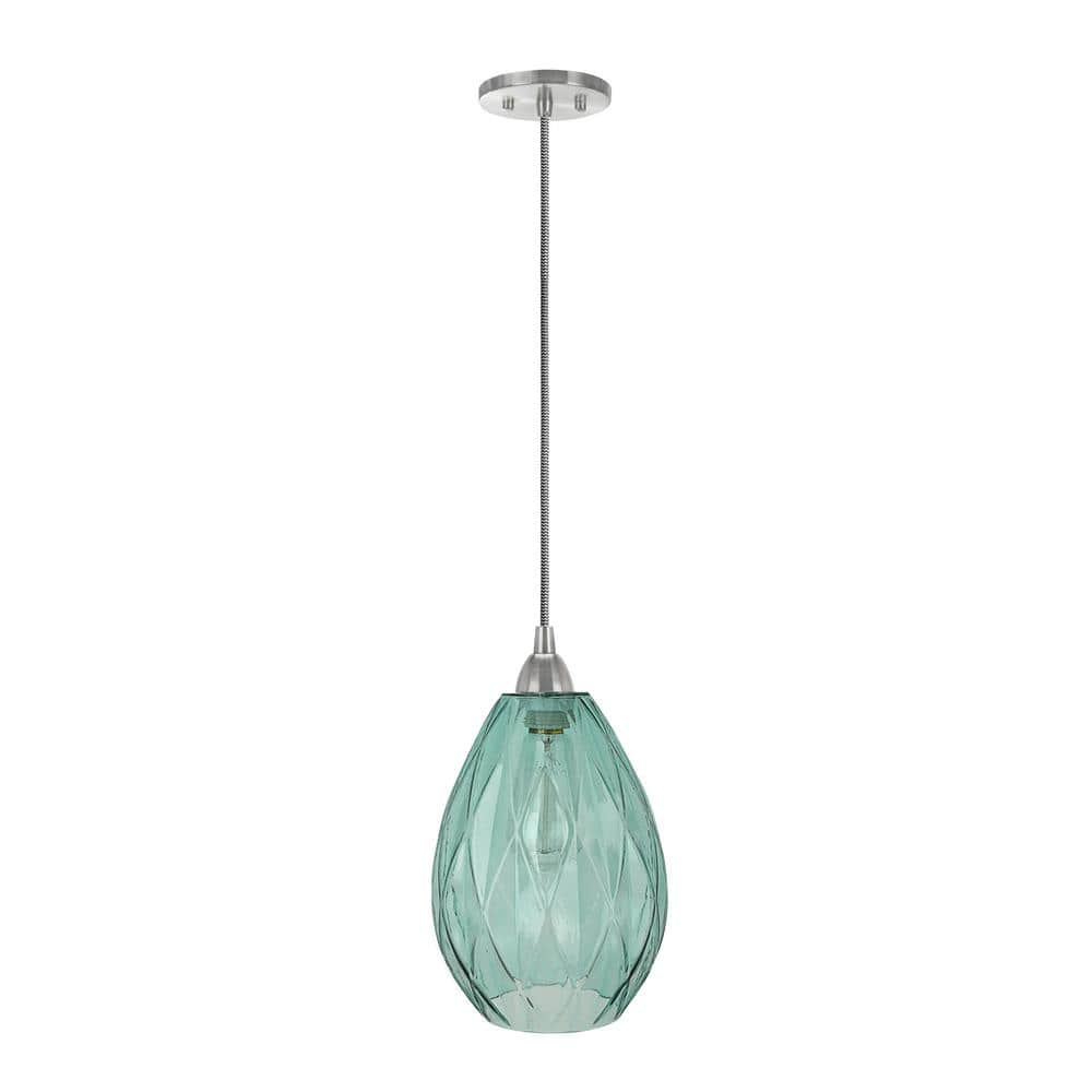 green glass pendant light shade