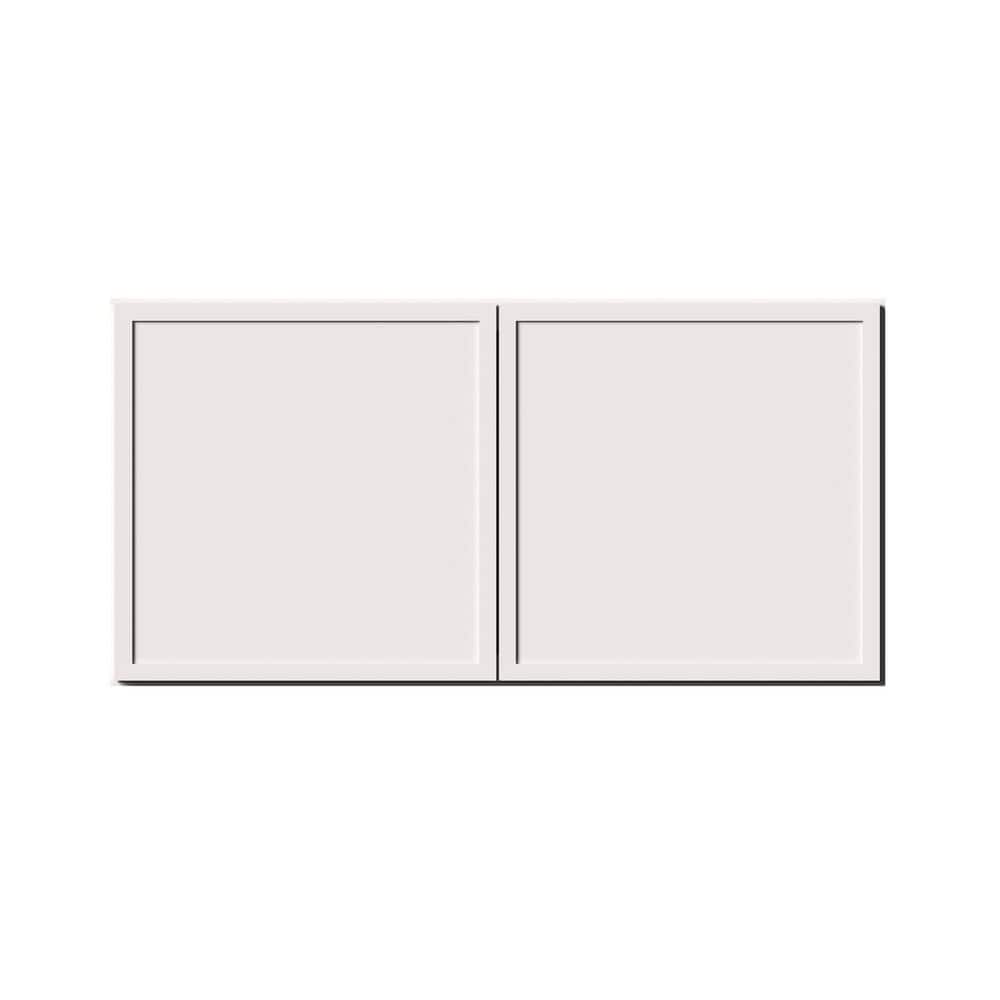 36 in. W x 12 in. D x 18 in. H RTA Solid Wood Short Wall Kitchen Cabinet in Snow White Full Overlay Design price history on PriceWatchPro