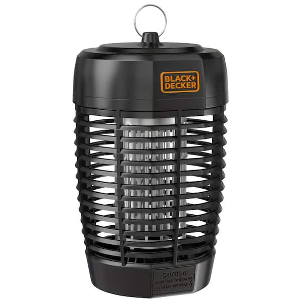 BLACK+DECKER Bug Zapper Fly Swatter Electric - Fly Zapper & Bug Zapper  Indoor & Outdoor- Heavy Duty w/Counter for Flies Mosquitoes Gnats & Other  Small to Large Flying Pests