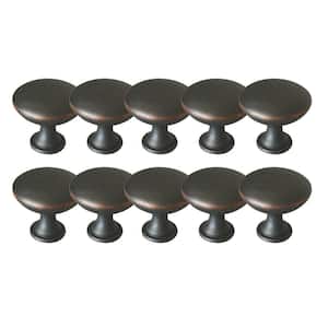 Midtown 1-3/16 in. Oil Rubbed Bronze Cabinet Knob Value Pack (10 per Pack)
