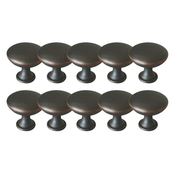 Design House Midtown 1-3/16 in. Oil Rubbed Bronze Cabinet Knob Value Pack (10 per Pack)