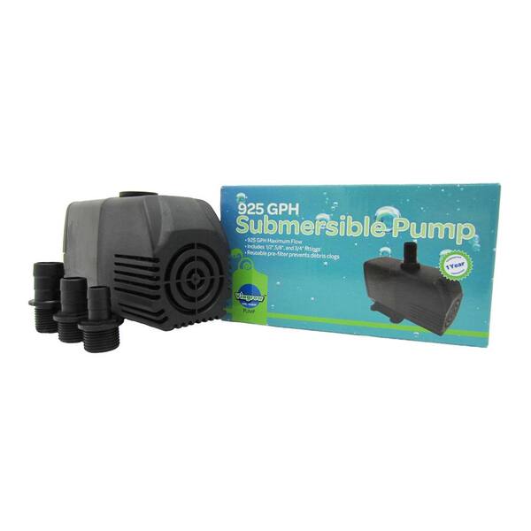 Viagrow 925 GHP Hydroponic, Fountain and Pond Submersible Pump