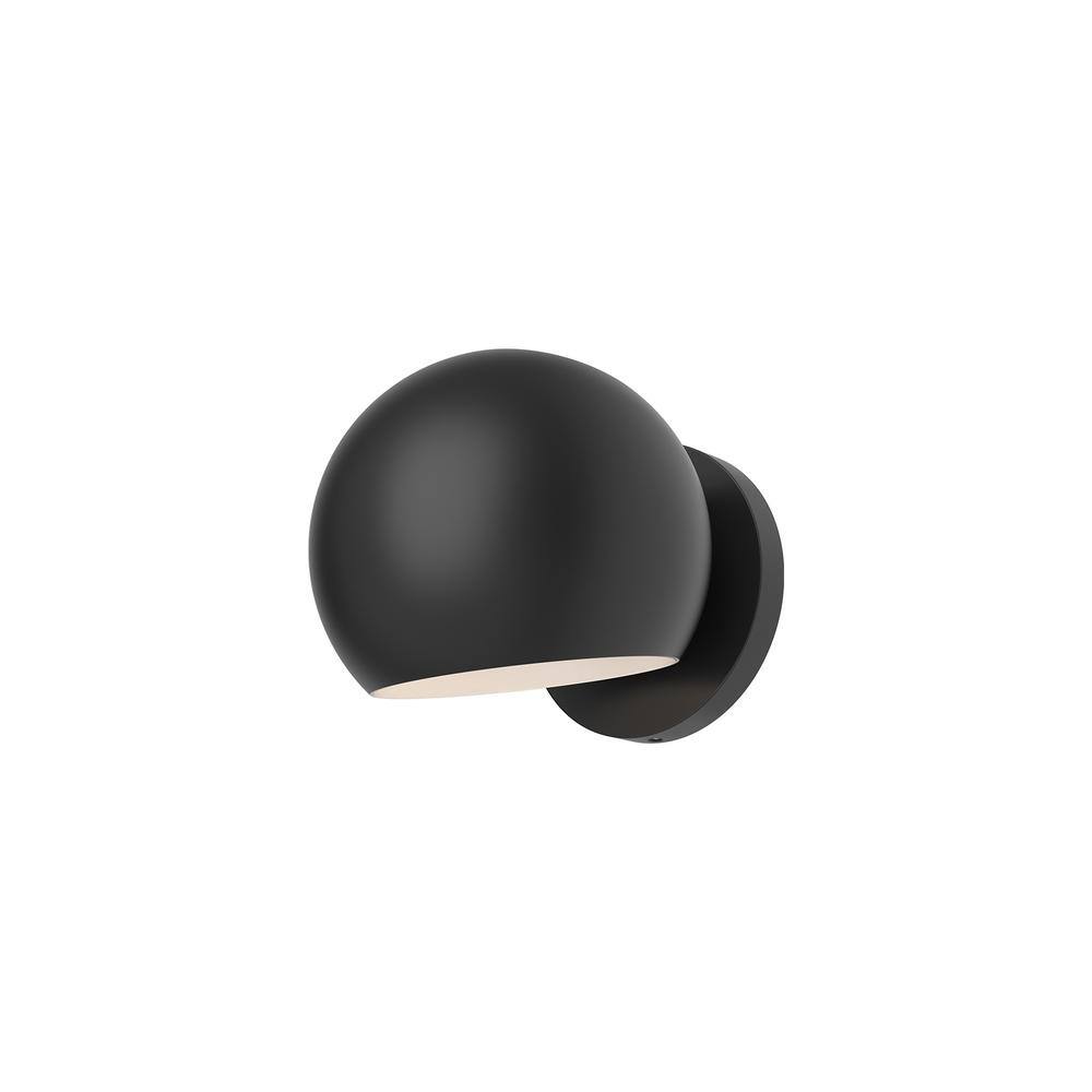 Willow Matte Black Dual-Light Vanity with Custom Glass Options
