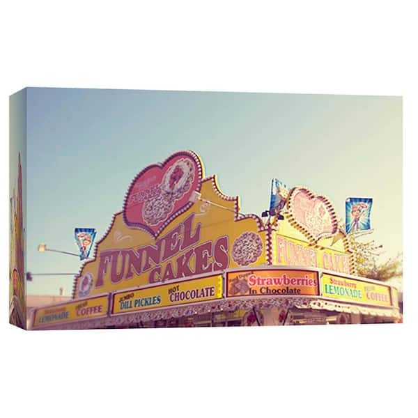 PTM Images 10 in. x 12 in. ''Funnel Cakes'' Printed Canvas Wall Art