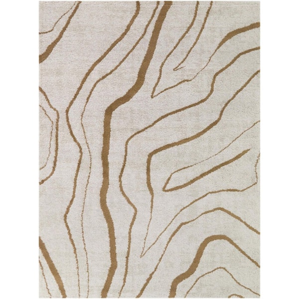 Aldous Rust/Cream 8 ft. x 10 ft. Area Rug