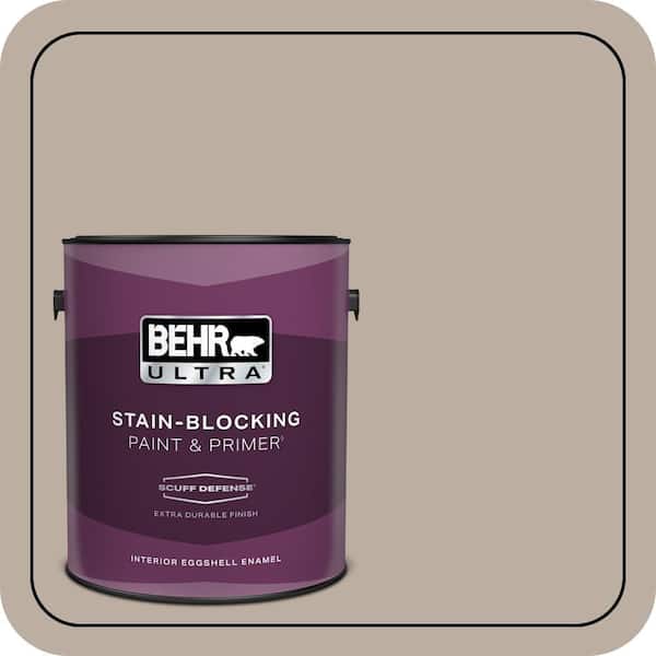 BEHR ULTRA 1 gal. #N210-3 Barista Extra Durable Eggshell Enamel Interior Paint & Primer