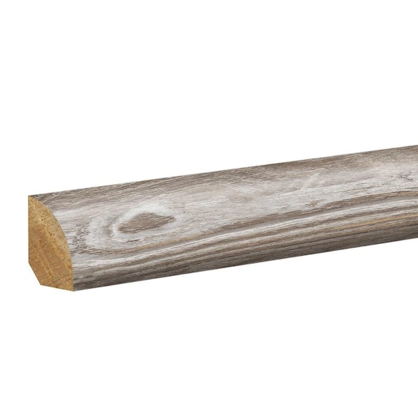 PERFORMANCE ACCESSORIES Galaxy 0.62 in. T x 0.75 in. W x 94.5 in. L Textured Wood Look Laminate Moulding/Trim Quarter Round Molding