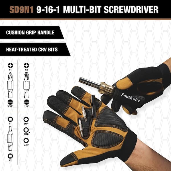 Southwire 58739040 Guantes de trabajo para electricista