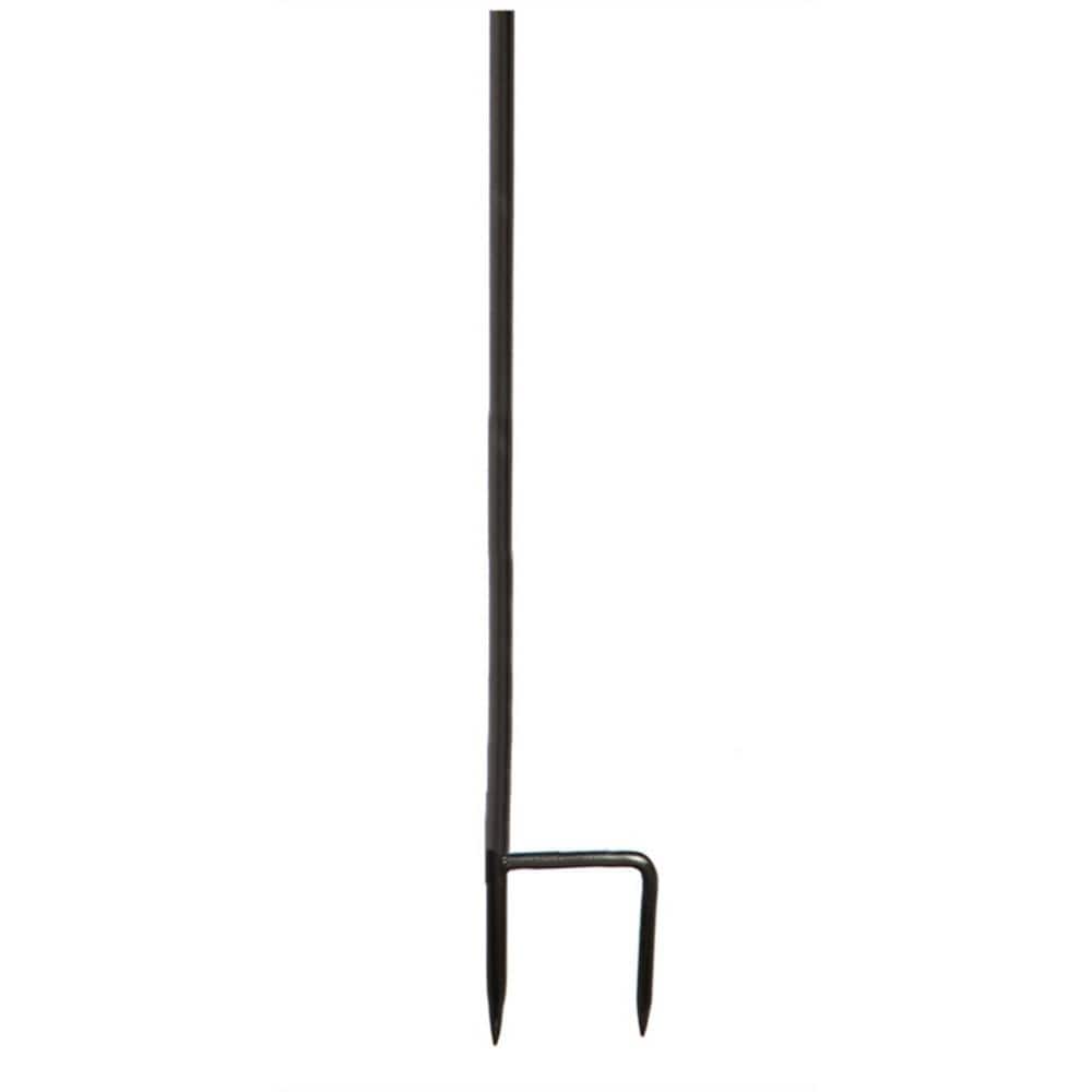 Evergreen Garden 32 in. Metal Pole for Kinetic Wind Spinners 47M771 ...