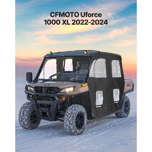 VEVOR Cab Enclosure Upper Doors, Compatible with CFMOTO Uforce