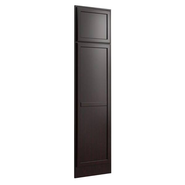 Cardell 20.25x84x0.75 in. Stig Tall Matching End Panel in Coffee