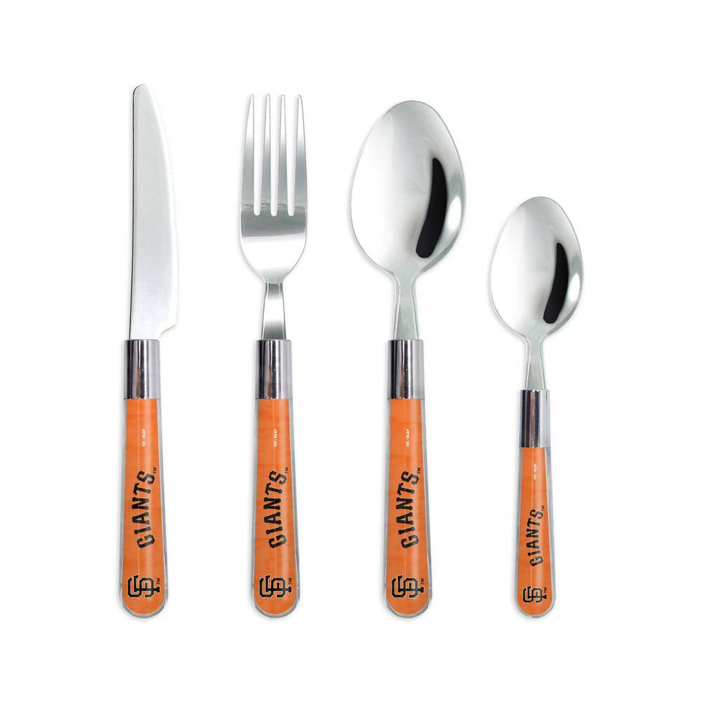 MLB 16-Piece San Francisco Giants Flatware Set (Service for 4) price history on PriceWatchPro