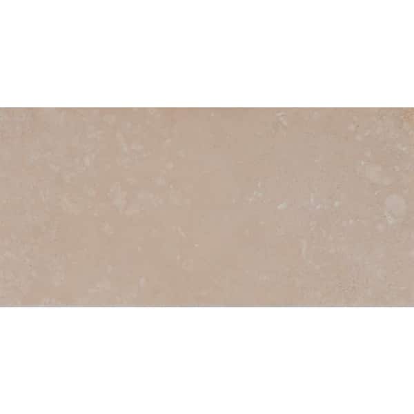 MSI Durango Cream Beveled 3 in. x 6 in. Honed Travertine Floor and Wall Tile (1 sq. ft. / case)