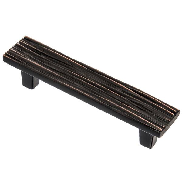Wisdom Stone River 3 in. (76 mm) Center-to-Center Oil Rubbed Bronze Cabinet Bar Pull