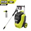 RYOBI 2100 PSI 1.2 GPM Cold Water Corded Electric Pressure Washer with Foamer RY142012