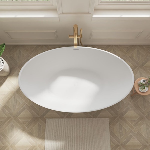 SJ STAR&JANE Oeno 67 in. x 39 in. Extra Wide Stone Resin