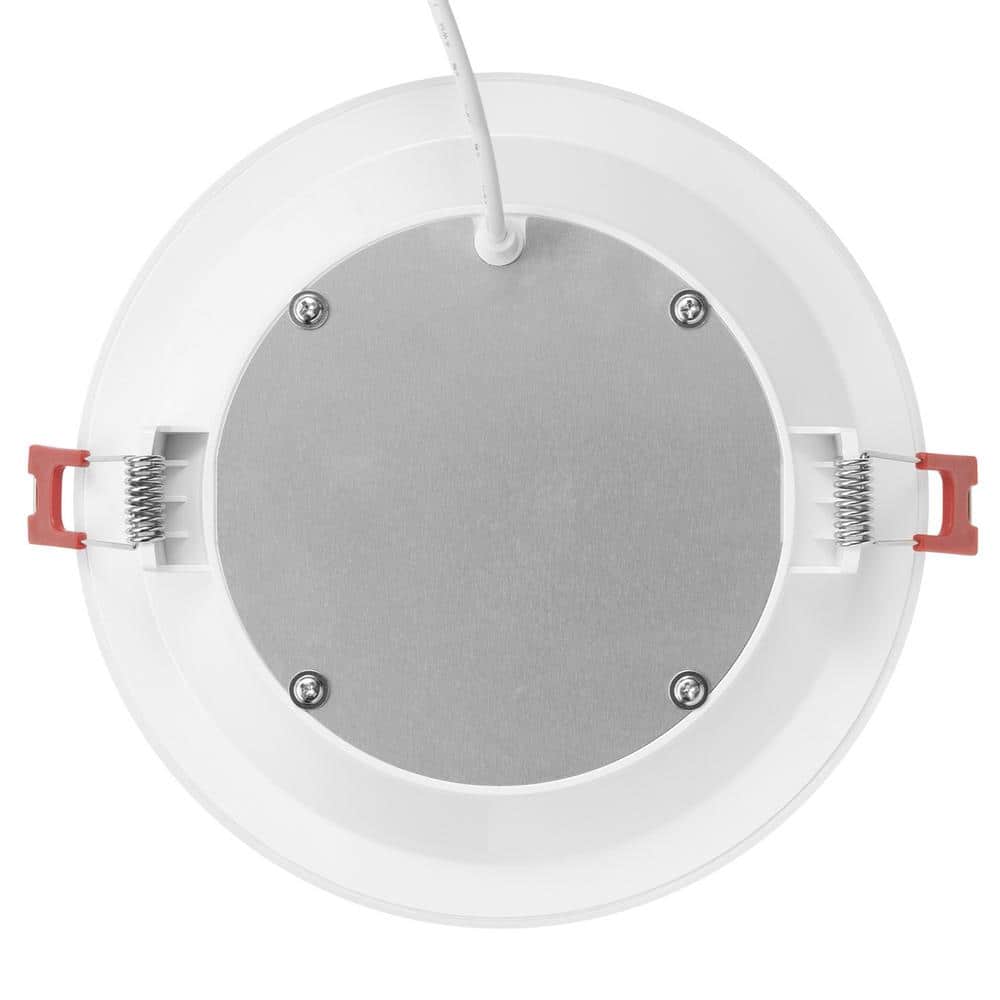 White Adjustable Color Temperature LED Recessed Light for Indoor/Outdoor Use