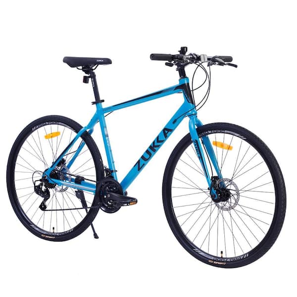 Cesicia 21 Speed Blue Aluminum Road Bike with Disc Brake 700C
