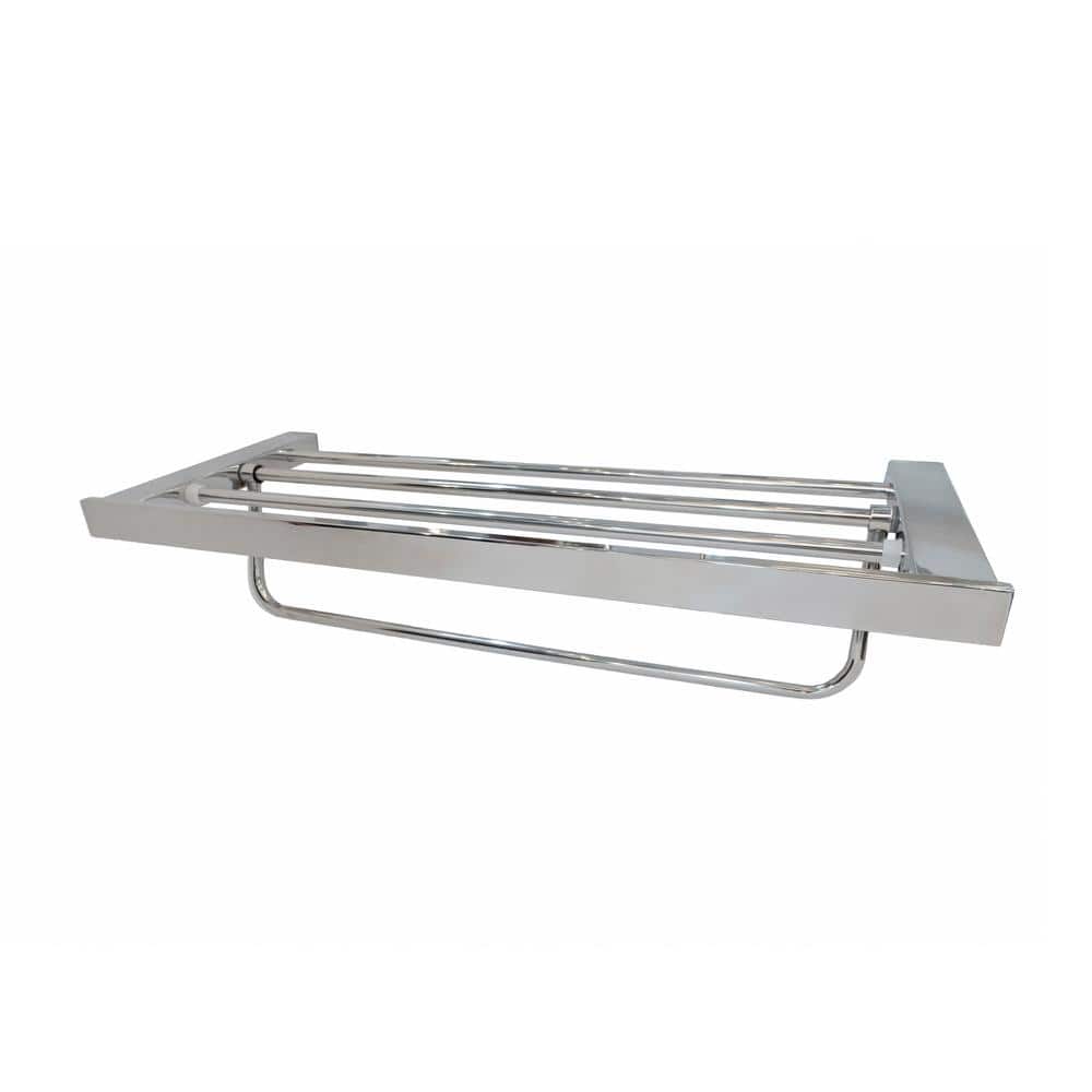 Chrome Stainless Steel Wall Mounted Towel Rack