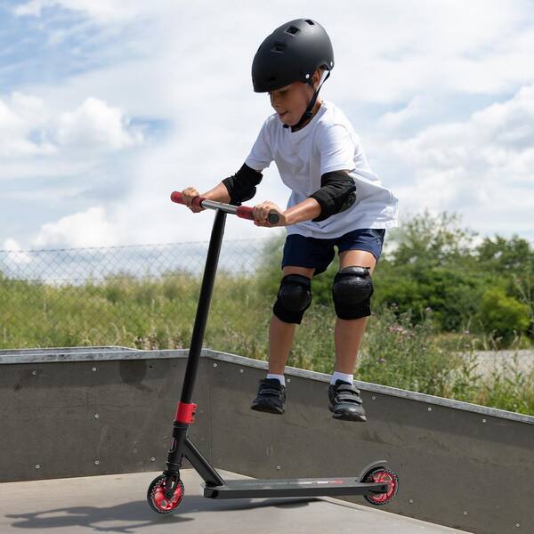 SKYSHALO Stunt Scooter Street Trick Scooters, Double Layer