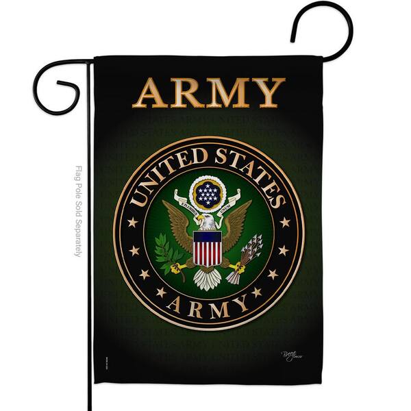 Breeze Decor 13 In X 18 5 Army, Army Garden Flag