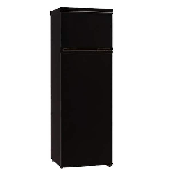 ARCTIC CHEF 10 cu. ft. Top Freezer Refrigerator in Black