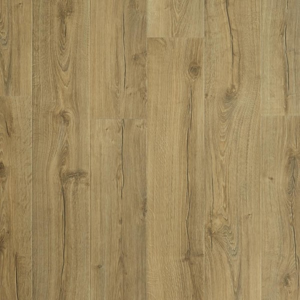 Pergo Outlast+ Vienna Oak 12 mm T x 7.4 in. W Waterproof Laminate Wood Flooring (19.6 sqft/case)