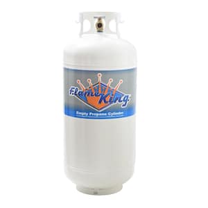 40 lbs. Empty Propane Cylinder with Overfill Protection Device Valve