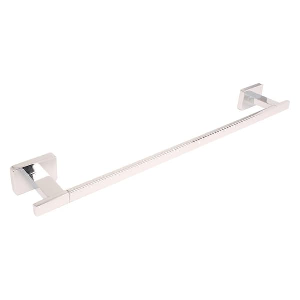 Chicago Series 18 in. Bathroom Towel Bar in Nickel
