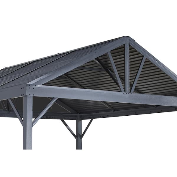 10 ft. W Sanibel Aluminum Gazebo 