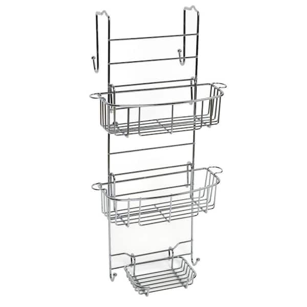 Simplehuman Over Door Shower Caddy Stainless Steel/anodized Aluminum Silver  : Target