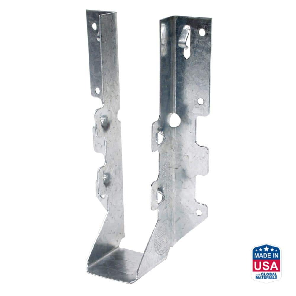 Simpson Strong-Tie LUS Galvanized Face-Mount Joist Hanger for 2x8 Nominal  Lumber LUS28 - The Home Depot