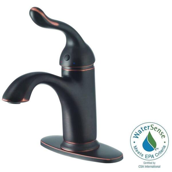 Yosemite Home Decor Single Hole Single-Handle Bathroom Faucet in Oil Rubbed Bronze